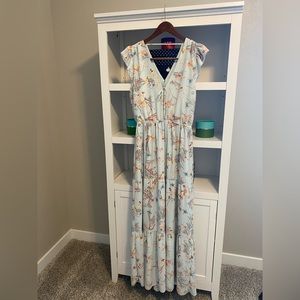 Rachel Roy Alice floral maxi-dress - Sky Floral